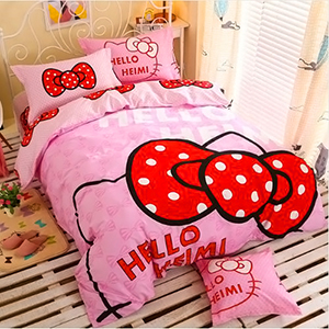 Купить постельное белье Hello Kitty